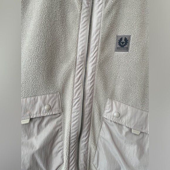 BELSTAFF Beige Gulf Fleece Vest - Picture 3 of 6